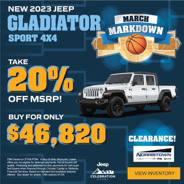 New 2023 Jeep Gladiator